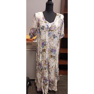 Olivia Dress Woman's Size BO Floral Lace Lined
